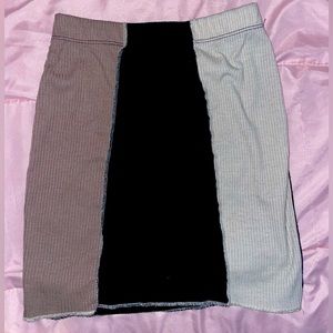 Tight mini skirt